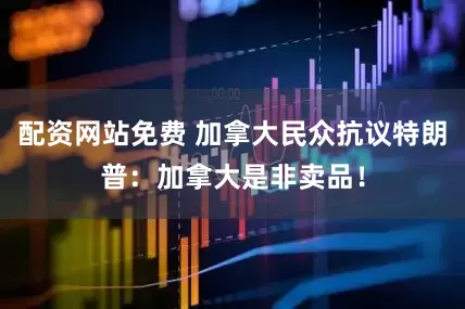 配资网站免费 加拿大民众抗议特朗普：加拿大是非卖品！